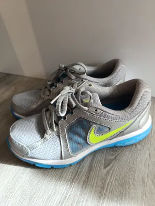 Zapatillas Nike Dual Fusion Gris y Azul