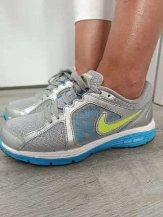 Zapatillas Nike Dual Fusion Gris y Azul