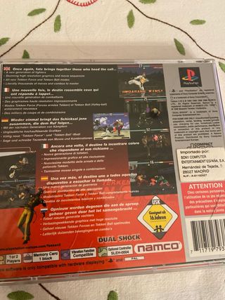 Tekken 3 PlayStation Platinum PAL