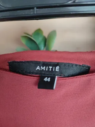 Falda larga rosa con volantes Amitié 44