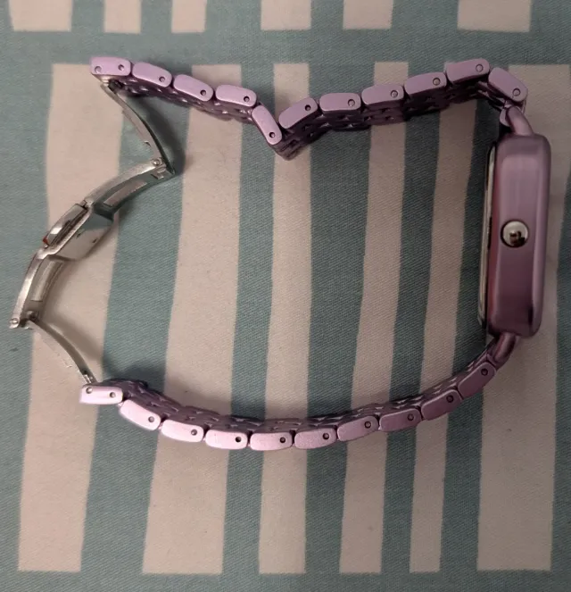 Reloj digital TOUS D-Logo, brazalete de aluminio