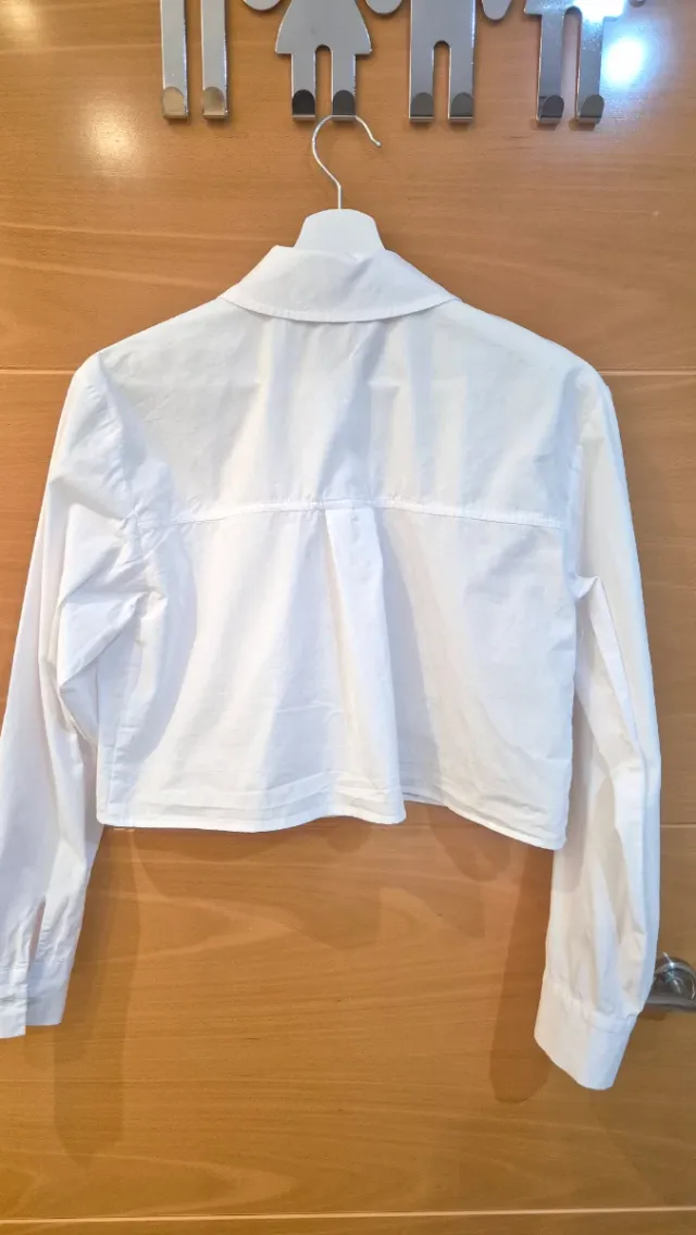 Camisa corta m/l Mango Teen T. M