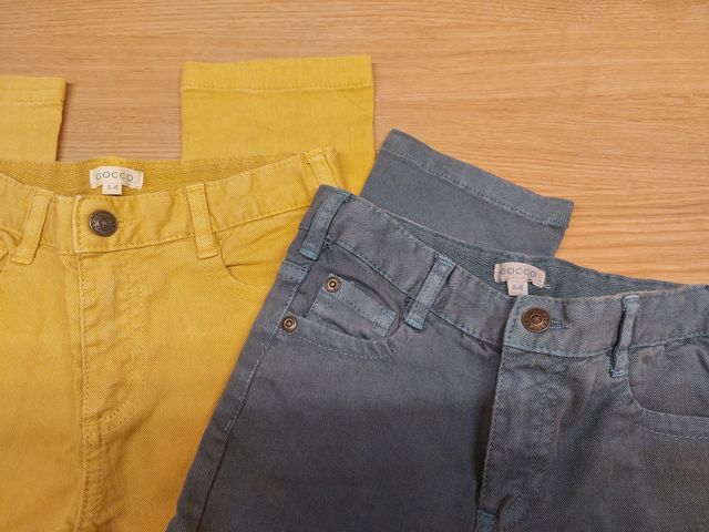 Lote pantalones largos niño Gocco T 5-6 años