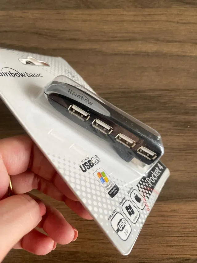 Rainbow Basic USB 2.0 Pocket 4 Adaptador