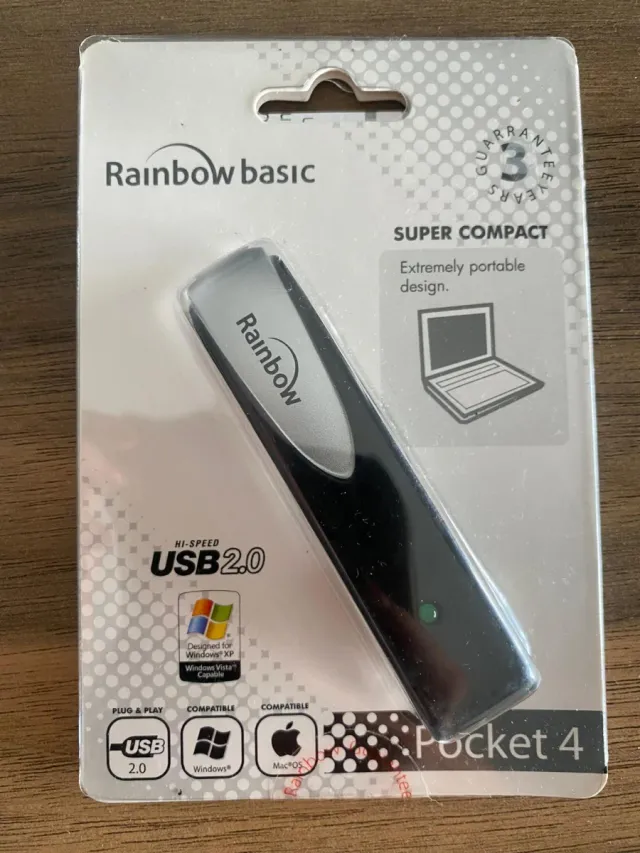 Rainbow Basic USB 2.0 Pocket 4 Adaptador