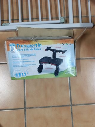 Lote infantil: Silla coche, barrera y más