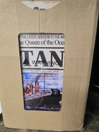 Placa Decorativa Titanic White Star Line