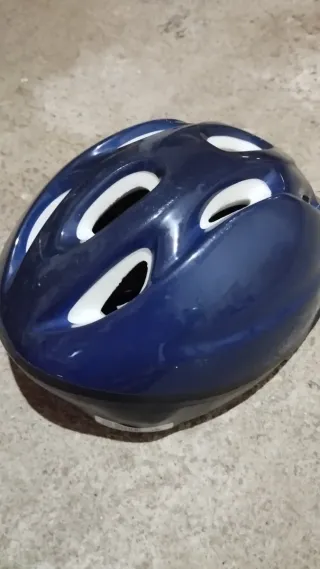Casco Bicicleta Niño Azul