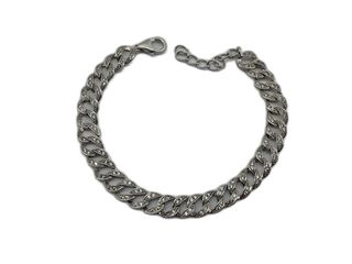 pulsera plata 925mm con piedra con circonita