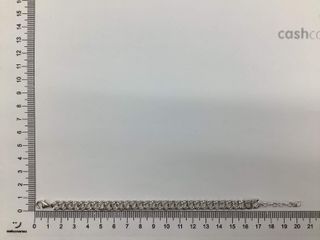 pulsera plata 925mm con piedra con circonita