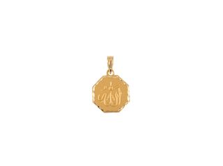 medalla oro 18k