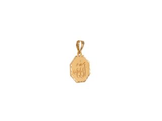 medalla oro 18k