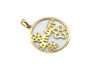 colgante oro 18k