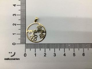 colgante oro 18k