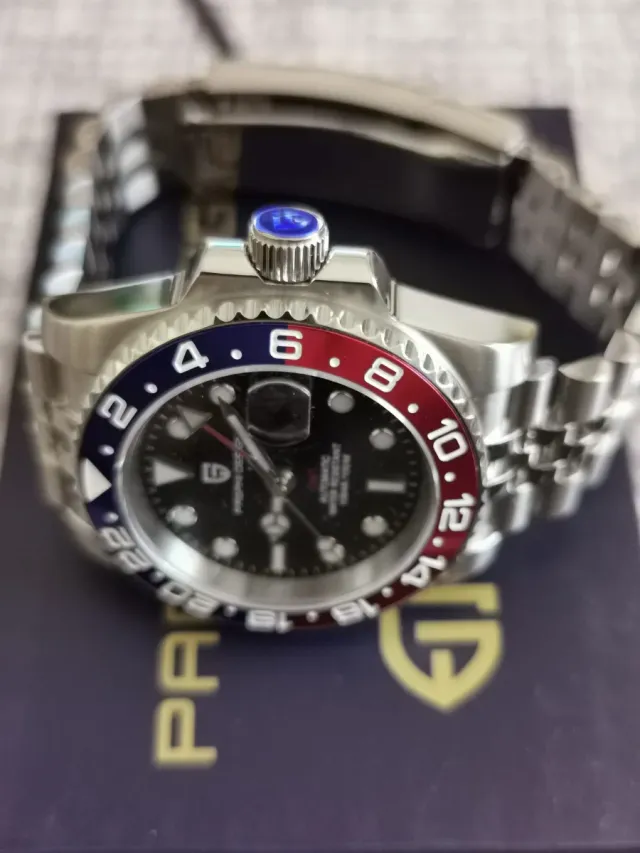 Reloj Pagani Design Pepsi GMT Automático