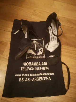 Scarpe da tango Filabella nere