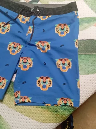 Bañador Hurley Estampado Tigres Talla S/36