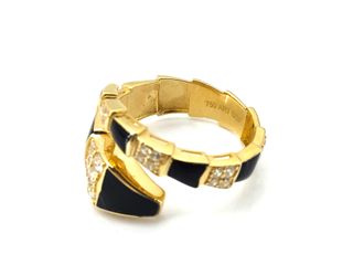 sortija oro 18k con circonita