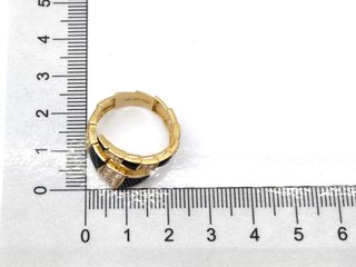 sortija oro 18k con circonita