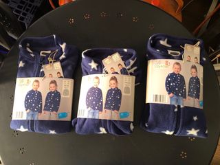 Chaqueta polar infantil Lily & Dan estrellas