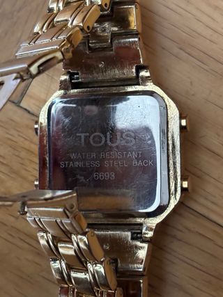 Reloj Tous Digital Dorado