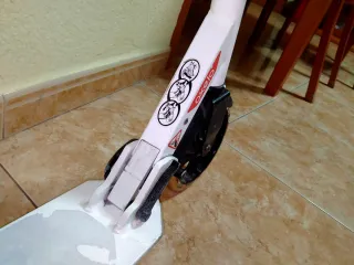 Patinete blanco oxelo mid7 