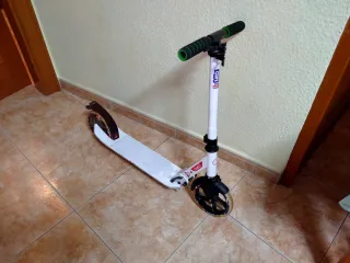 Patinete blanco oxelo mid7 