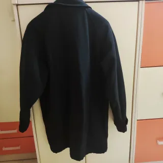 Abrigo caballero negro talla M