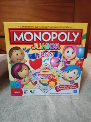 Monopoly Junior Fiesta Juego de Mesa