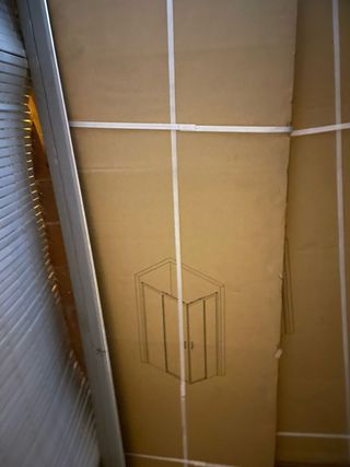 Mampara de ducha 140x90