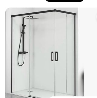 Mampara de ducha 140x90