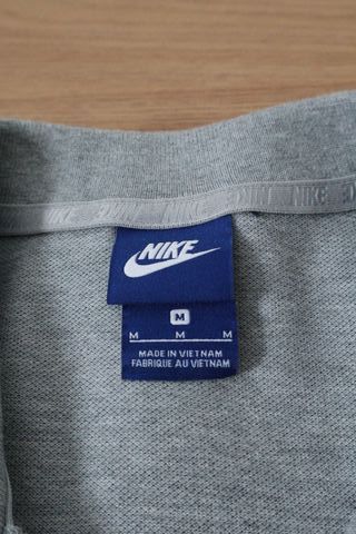Polo Nike Gris Manga Corta Talla M