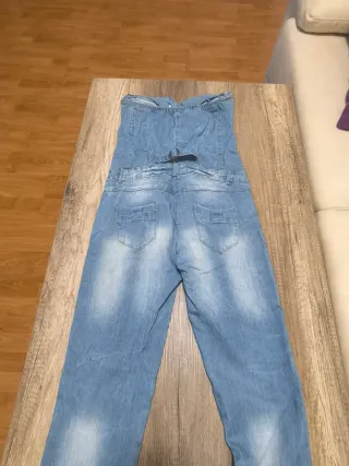 Mono vaquero strapless ajustado