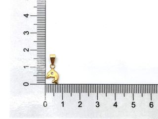 colgante oro 18k con circonita