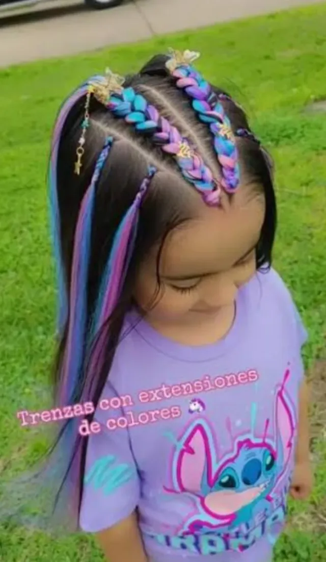 Trenzas para fiestas infantiles