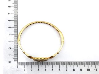 pulsera oro 18k con piedra con circonita