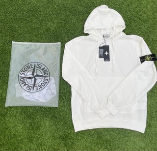 Sudadera Stone Island Blanca