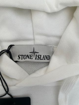 Sudadera Stone Island Blanca