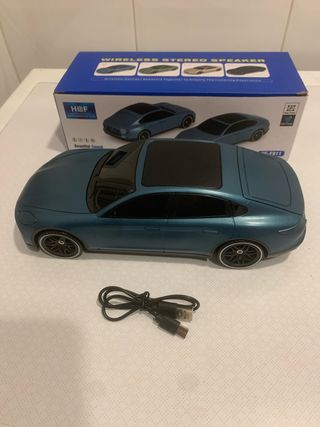 Altavoz Bluetooth Coche H&F Azul solar “NUEVO”