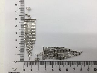 pendientes plata 925mm