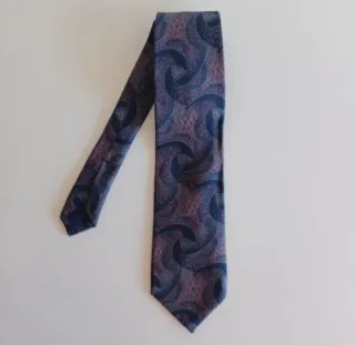 Corbata Richel Seda Vintage Años 80