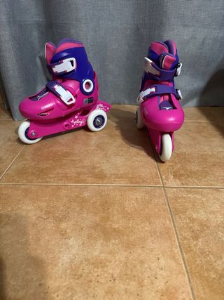 Patines Decathlon niña T. 26/28