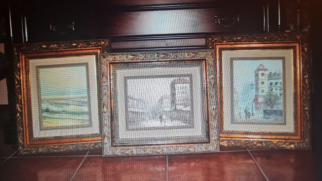 Set de 3 Cuadros Decorativos