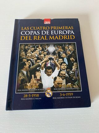 4 primeras copas de europa del Madrid 