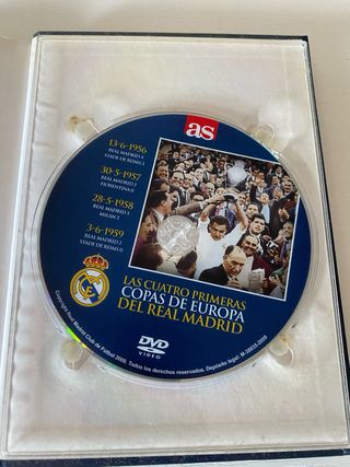 4 primeras copas de europa del Madrid 