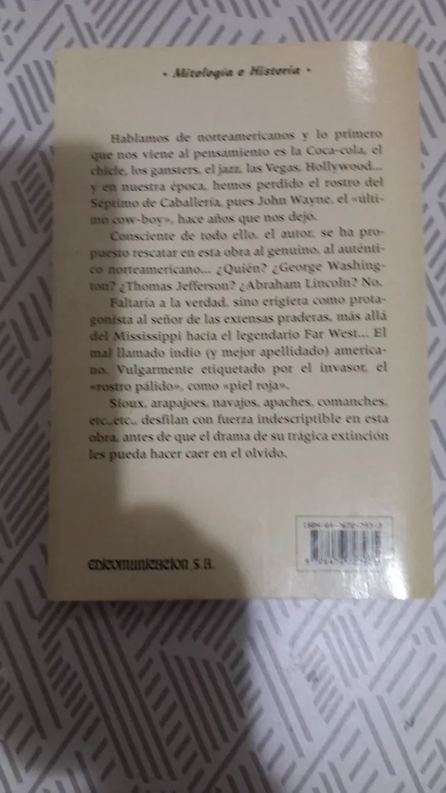 MITOS Y LEYENDAS DE LOS INDIOS AMERICANOS