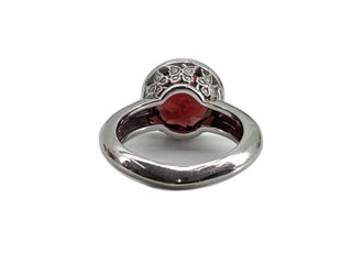 anillo oro 18k con piedra