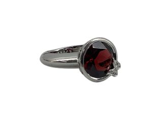 anillo oro 18k con piedra