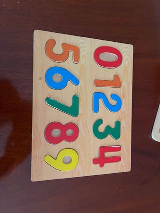 Puzzles infantiles de madera (6 unidades)