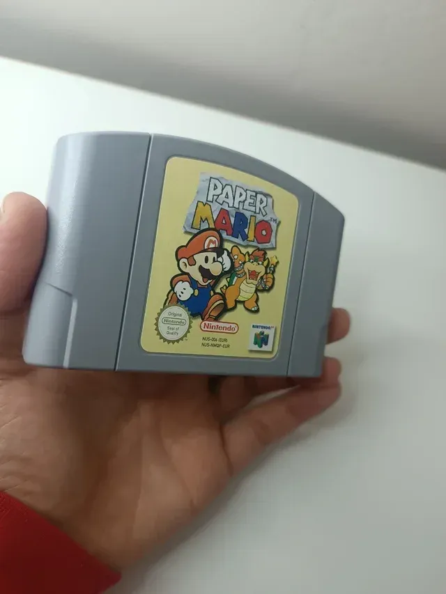 Paper Mario. BUEN ESTADO. N64 PAL EUR.